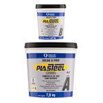 PLASTEEL MASSA 4:1 PTE 9,57KG SOLDA FRIO REF. PQ3 QUIMATIC