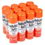 KIT 12 UNID. DESENGRIPANTE SPRAY WHITE LUB - SUPER 300ML/180GR - ORBI