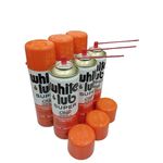 KIT 6 UNID. DESENGRIPANTE SPRAY WHITE LUB - SUPER 300ML/180GR - ORBI