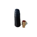 CONECTOR BORRACHA MACHO 13MM CABO 35-50MM - OXIMIG