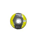 DISCO FLAP POLIMENTO 4.1/2" - 115 X 22MM FELTRO BRANCO - OMEGA