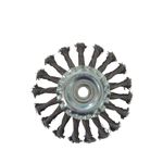 ESCOVA CIRCULAR AÇO CARB. TRANCADO 4.1/2" X 1/2" X M14" - IMPORTADA