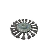 ESCOVA CIRCULAR AÇO CARB. TRANCADO 4.1/2" X 1/2" X M14" - IMPORTADA
