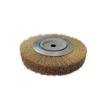 ESCOVA CIRCULAR ONDULADA 6" X 1" X F.1/2" LATONADA - AB