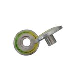 SUPORTE ALUMINIO FLANGE 46MM R/ M14 POLITRIZ P/ RODA 150 X 25MM