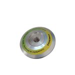 SUPORTE ALUMINIO FLANGE 46MM R/ M14 POLITRIZ P/ RODA 150 X 25MM