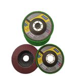 KIT 10 PCS DISCO FLAP GR120 STANDARD 4.1/2 115X22MM R244 - NORTON