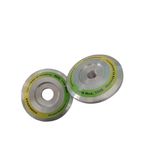 SUPORTE ALUMINIO FLANGE 46MM R/ M14 ESM. RETA P/ RODA 150 X 25/50MM