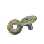 SUPORTE ALUMINIO FLANGE 46MM R/ M14 POLITRIZ P/ RODA 150 X 50MM