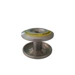 SUPORTE ALUMINIO FLANGE 46MM R/ M14 POLITRIZ P/ RODA 150 X 50MM