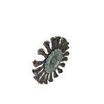 ESCOVA CIRCULAR INOX TRANCADO 4.1/2" X 1/2" X M14 - OMEGA
