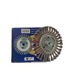 ESCOVA CIRCULAR INOX TRANCADO - 6" X 1/2" X 7/8" - OMEGA