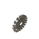 ESCOVA CIRCULAR INOX TRANCADO - 4.1/2" X 1/2" X 7/8" - AB