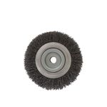 ESCOVA CIRCULAR ONDULADA 4.1/2" X ESP. 1/4" X INT. 1/2" AÇO CARB - AB