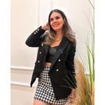 Blazer Antonela Alfaiataria Preto