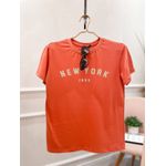 Tshirt New York Laranja