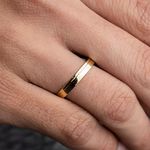 Alianças de Noivado ou Casamento 5 Gramas GOIÂNIA 3mm em Ouro