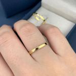 Alianças Noivado, Ouro para Casamento 1mm Goiânia 