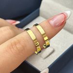 Alianças de Noivado ou Casamento GOIÂNIA 3mm em Ouro 18k 