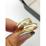 Alianças de Ouro 18k Campinas Goiânia 4mm