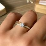 Anel de Noivado Dallas