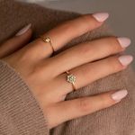 Anel de Noivado Portal Shopping 0,24 Pts 