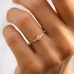 Anel de Noivado Boston