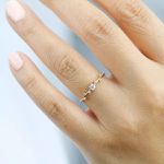 Anel de Noivado San Diego 0,20 Pts