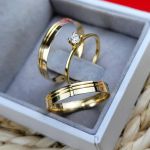 Combo + Trio de Alianças de Casamento Caldas Novas 3,5mm