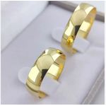 Alianças de Casamento Tradicional Ouro 18K 6mm 7g Abaulada GOIÂNIA 
