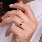 Alianças de Casamento Chanfradas Reino Unido 3mm