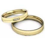 Alianças de Ouro 18k Campinas Goiânia 4mm