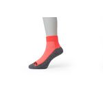 Meia Sport Ciclismo Cano Curto Premium Laranja Fluor