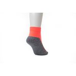 Meia Sport Ciclismo Cano Curto Premium Laranja Fluor