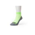 Meia Sport Ciclismo Cano Curto Premium Verde Chiclete Fluor