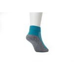Meia Premium Sport Ciclismo Cano Curto Azul Petróleo