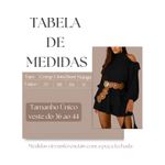 Vestido Curto Elisa Franja Gola Alta - Preto