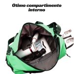 Mala Feminina Blogueira Esportiva Fitness Academia Treino Gym Bolsa Transversal Pratica Casual Esport Luxo Top