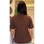 Camiseta TSHIRT Oversize - Marrom