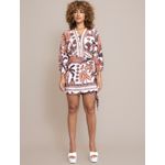 Conjunto Feminino Saia Boddy Estiloso Casual - Marrom