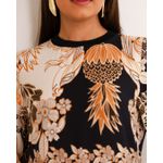 Vestido Eloise Curto Manga Longa