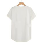 Tshirt Tropical Estampada Marrom