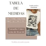 Tshirt Tropical Estampada Preta