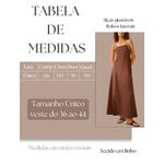 Vestido Andressa Longo e Sofisticado - Marrom