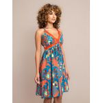 Vestido Flora Curto Estampado 