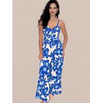 Macacão Feminino Longo Pantalona - Azul