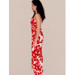 Macacão Amora Longo Pantalona- Vermelho 