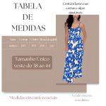 Macacão Feminino Longo Pantalona - Azul