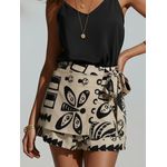 Shorts Saia Boho - Branco