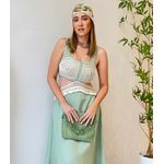 Vestido Longo Lorena- Verde